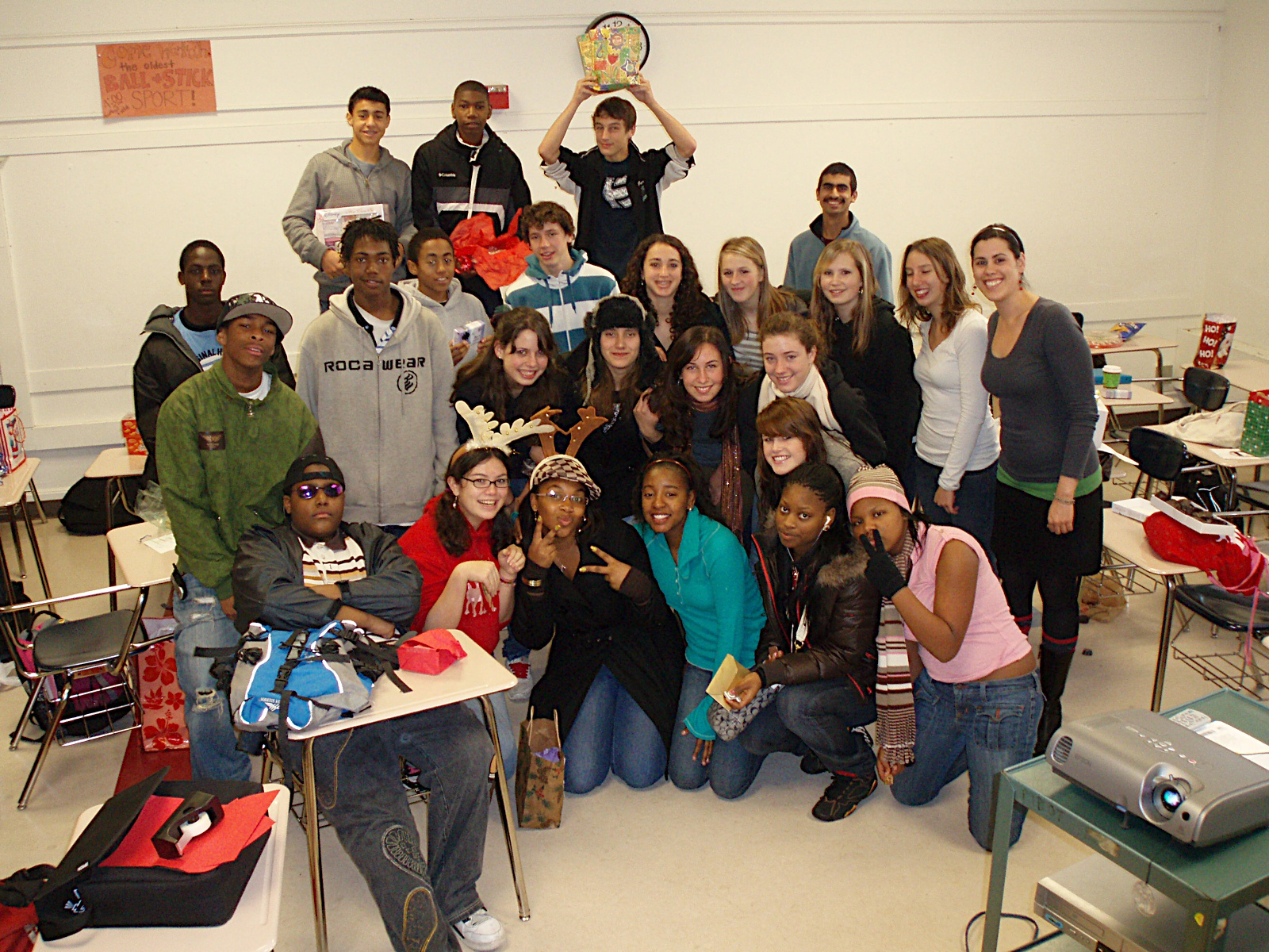 Students that I taught at Berkeley High School